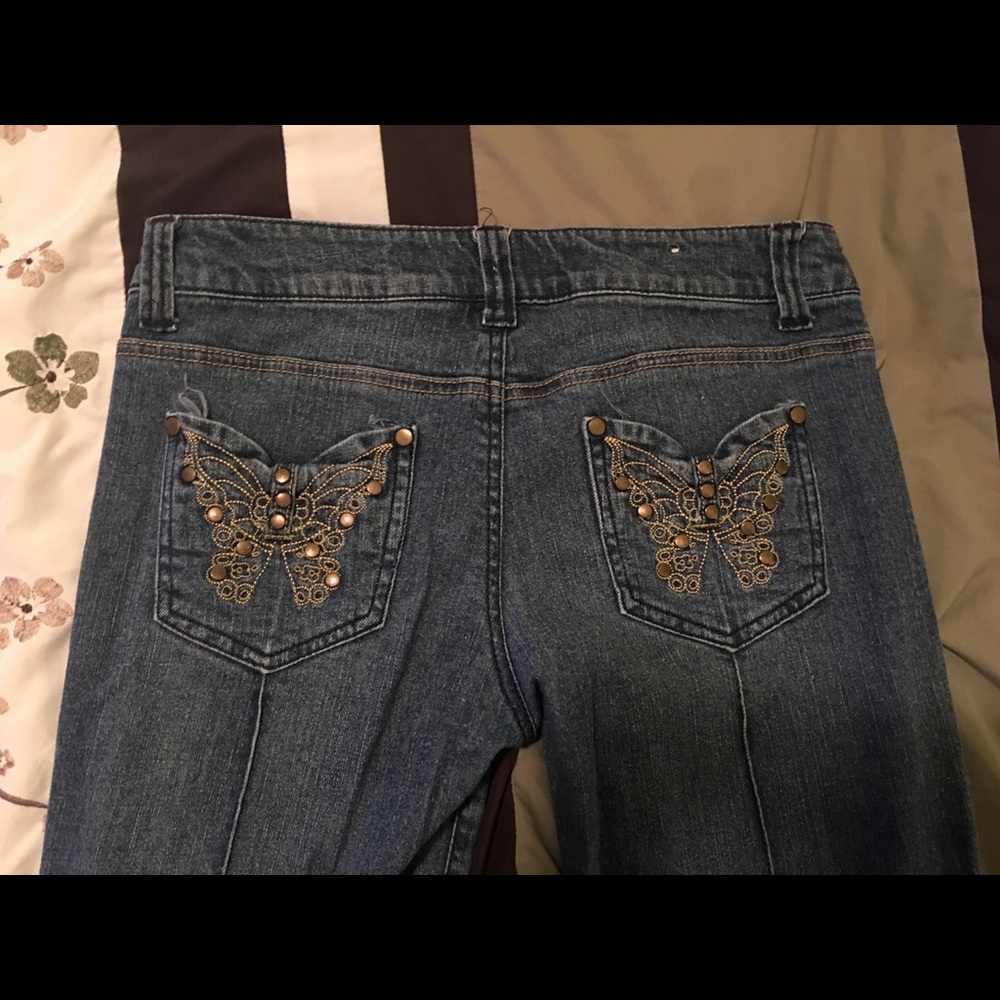 Cute Flare Leg Jeans